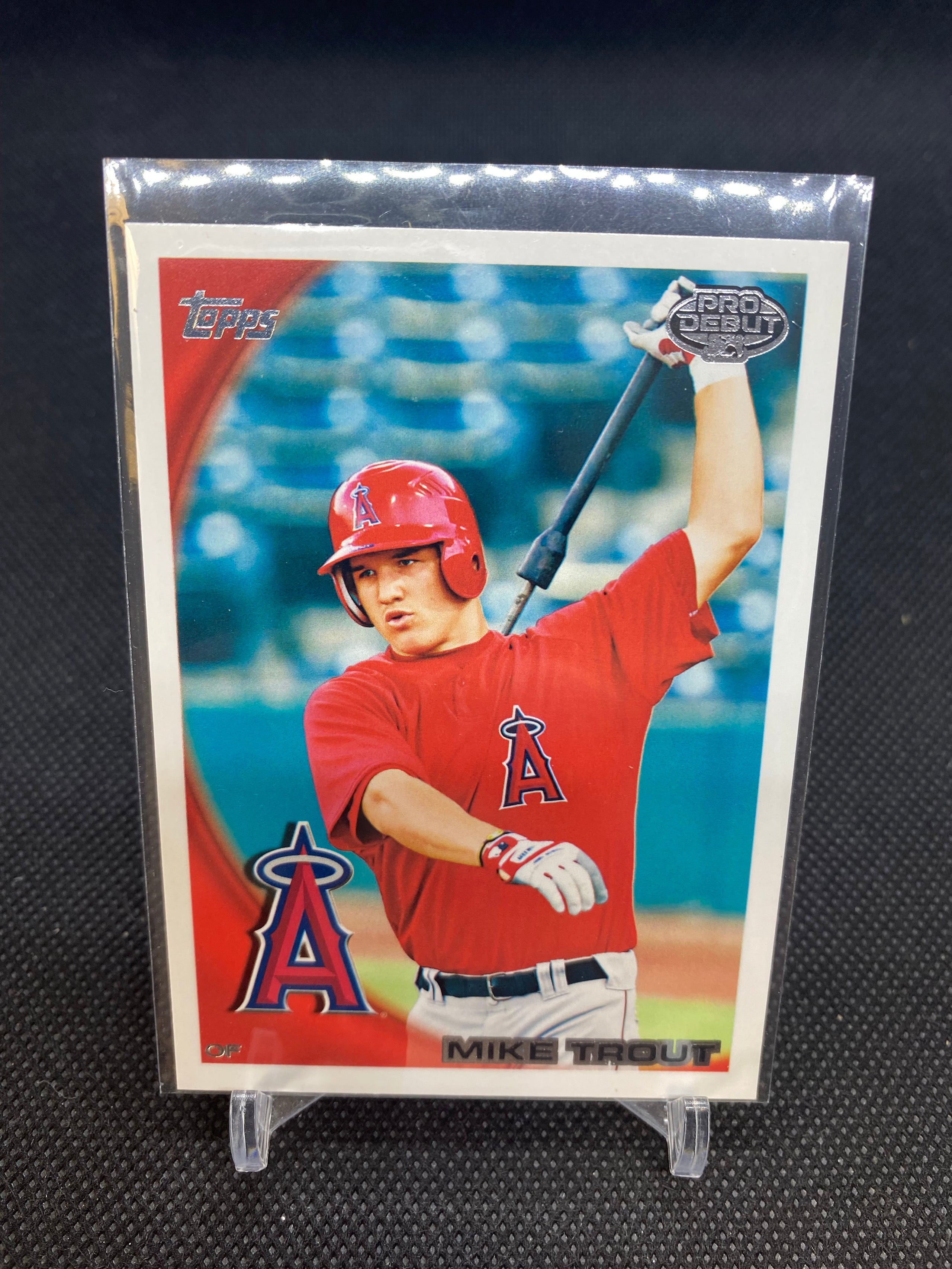 Mike Trout 2010 Topps Pro Debut Baseball America Tools store of the Trade RC Rookie